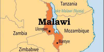 Kaart lilongwe, Malawi