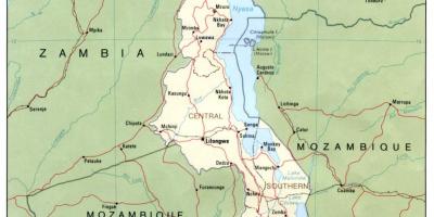 Noor malawi kaart